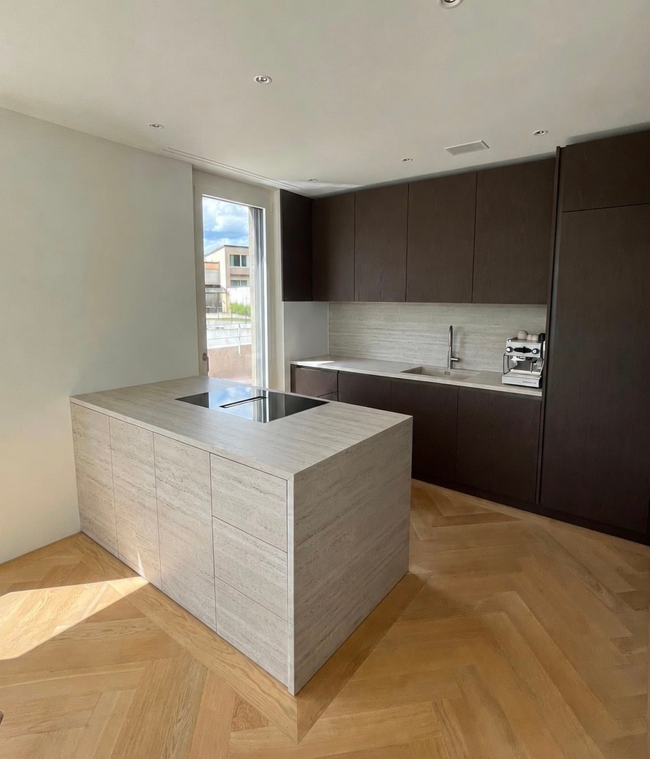 Eigentum Zürich — Dekton Marmorio 12mm
